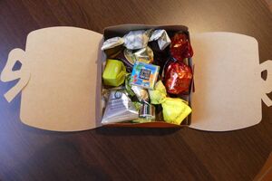 Geschenkbox für Schokoladenpräsente, Schokoladengeschenk in Dresden